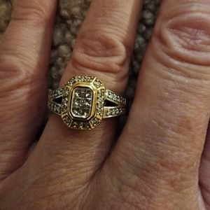 14K2 Diamond ring size 6